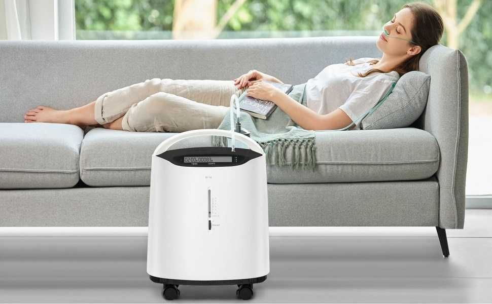 Przenośny koncentrator tlenu Medilife Aria pro 5l 96% ultra cichy