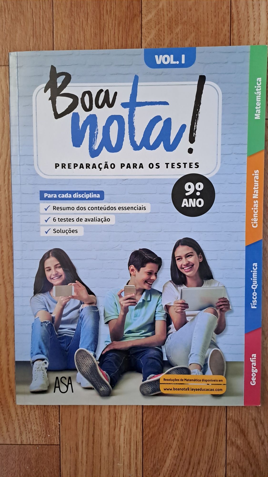 Livro "Boa Nota!" Preparação para os testes 9°ano