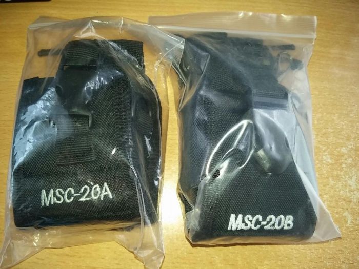 Bolsa de nylon universal p/ radio walkie talkie