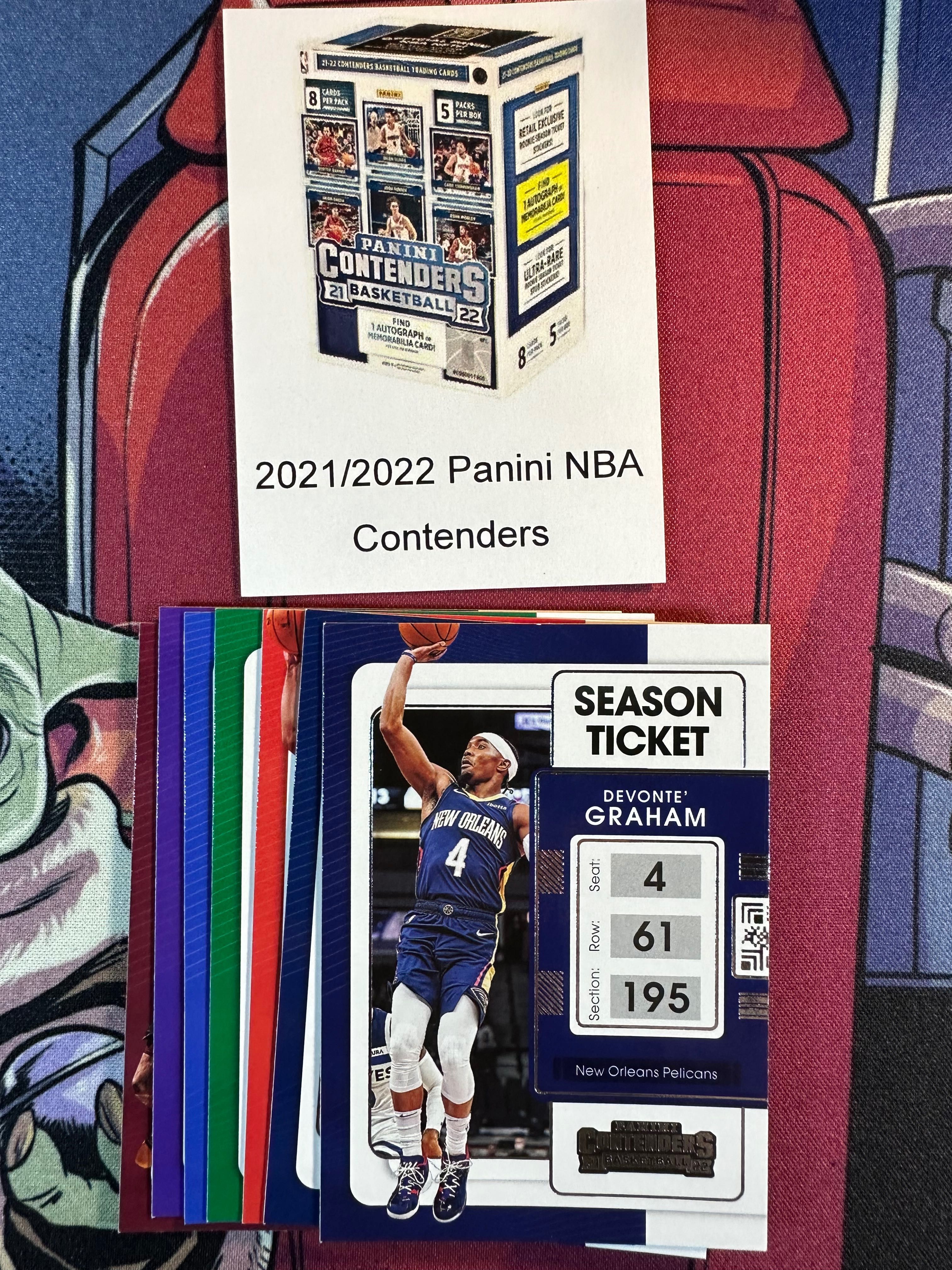 Cartas 2021/2022 Panini NBA Contenders