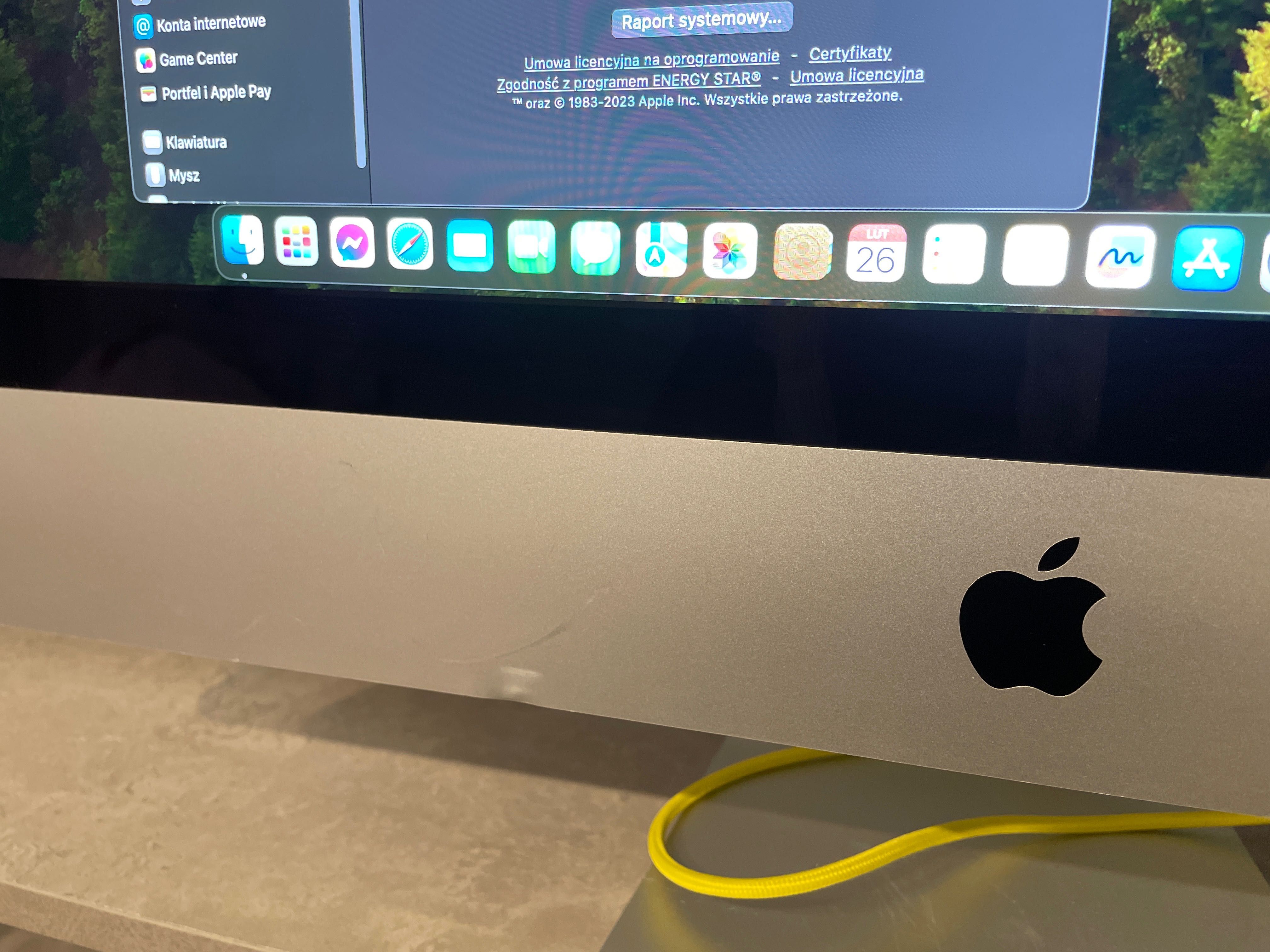 iMac 2019 rok Intel core i3