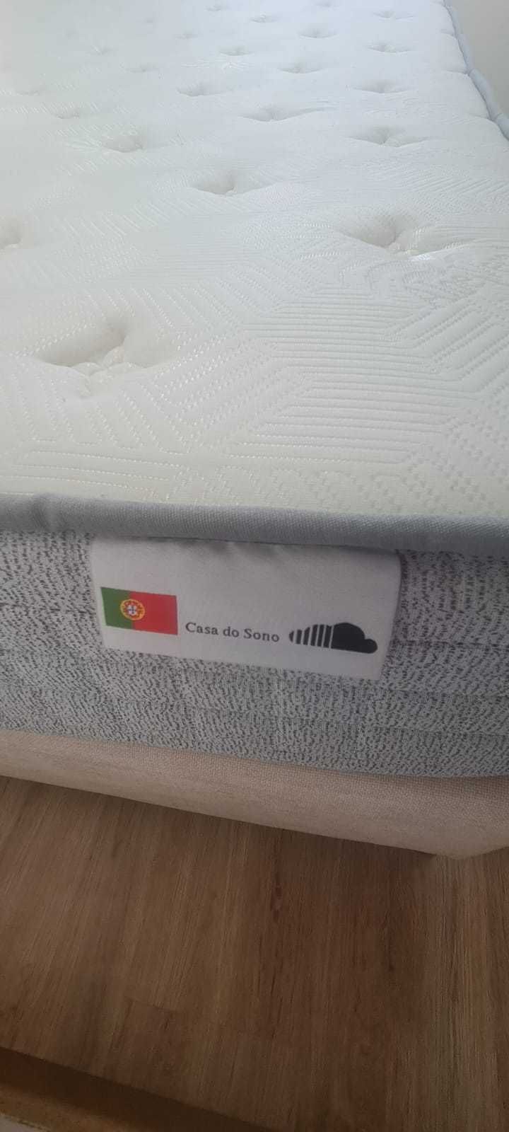 Cama Casal Completa!!! Colchão e Estrutura. Super Promoção!!!