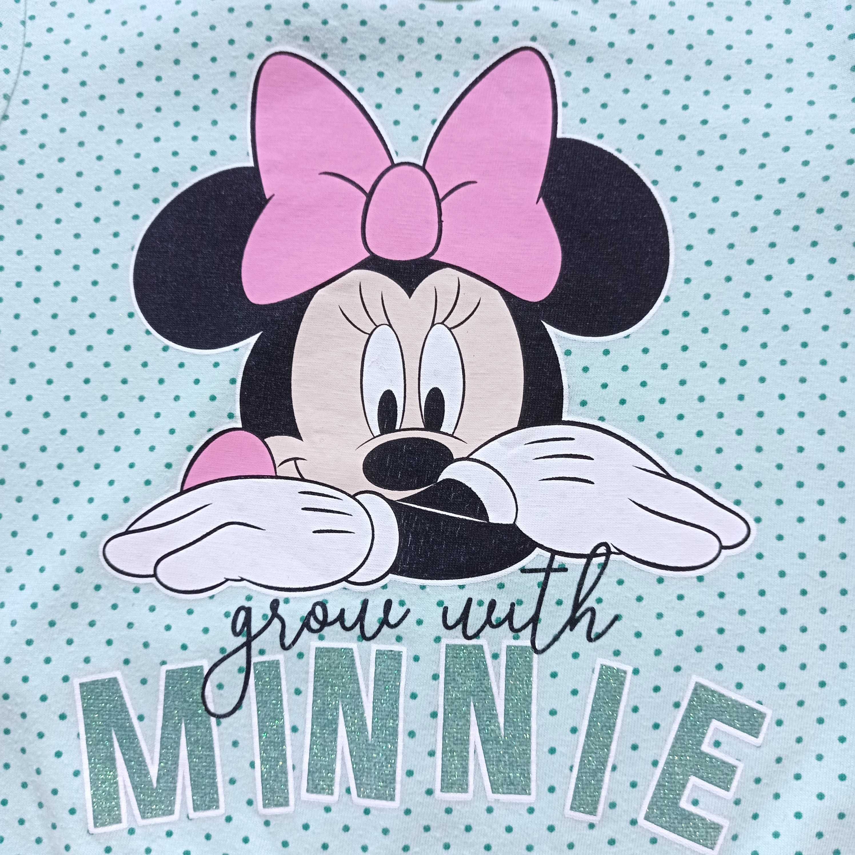 2 Pack bluzek z baskinką Minnie Mouse Disney 86-92