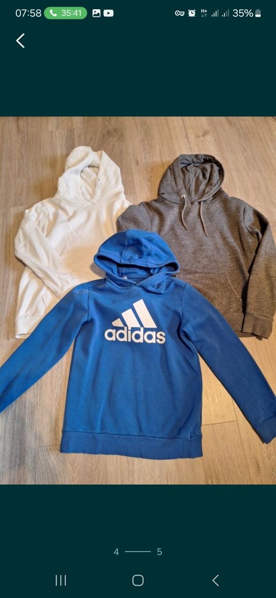 14szt bluzy ZARA H&M adidas