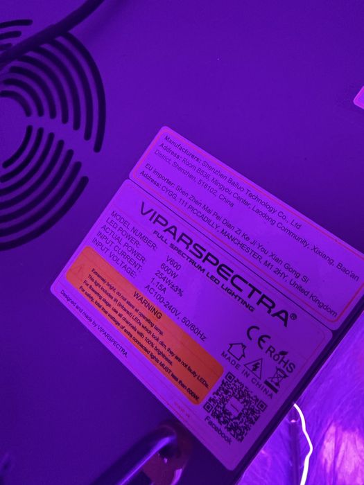 Viparspectra 600W LED