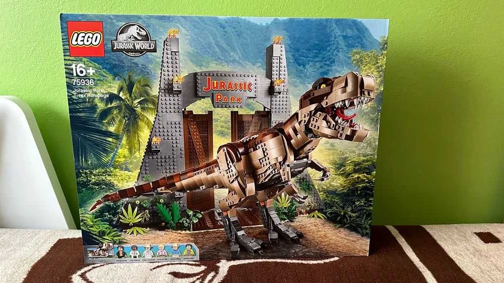 Lego 75936 Jurassic World Jurassic Park: T. Rex Rampage [NOWE-UNIKAT]
