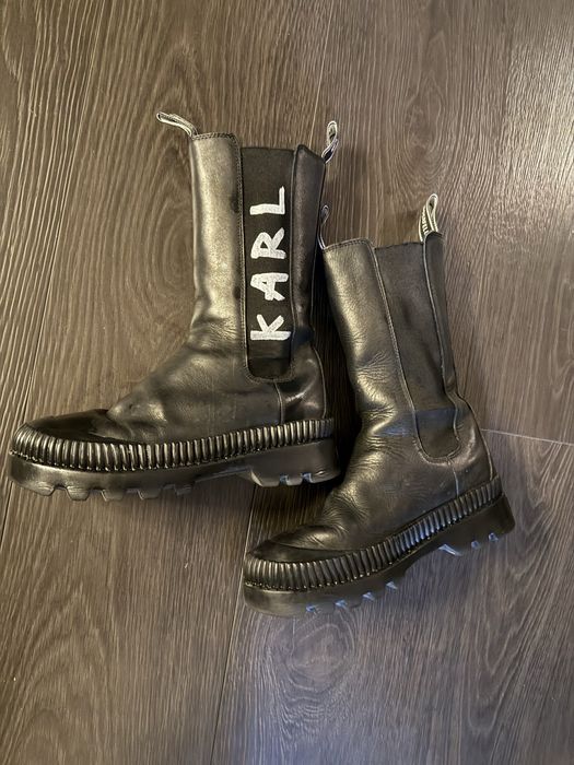 Karl lagerfeld buty trapery workery  38