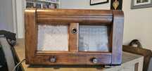 Przedwojenne radio lampowe Graetz 51 W z 1939 roku sprawne