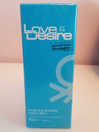 Feromony Perfumy Love Desire Męskie Mocne 15ml Afrodyzjak