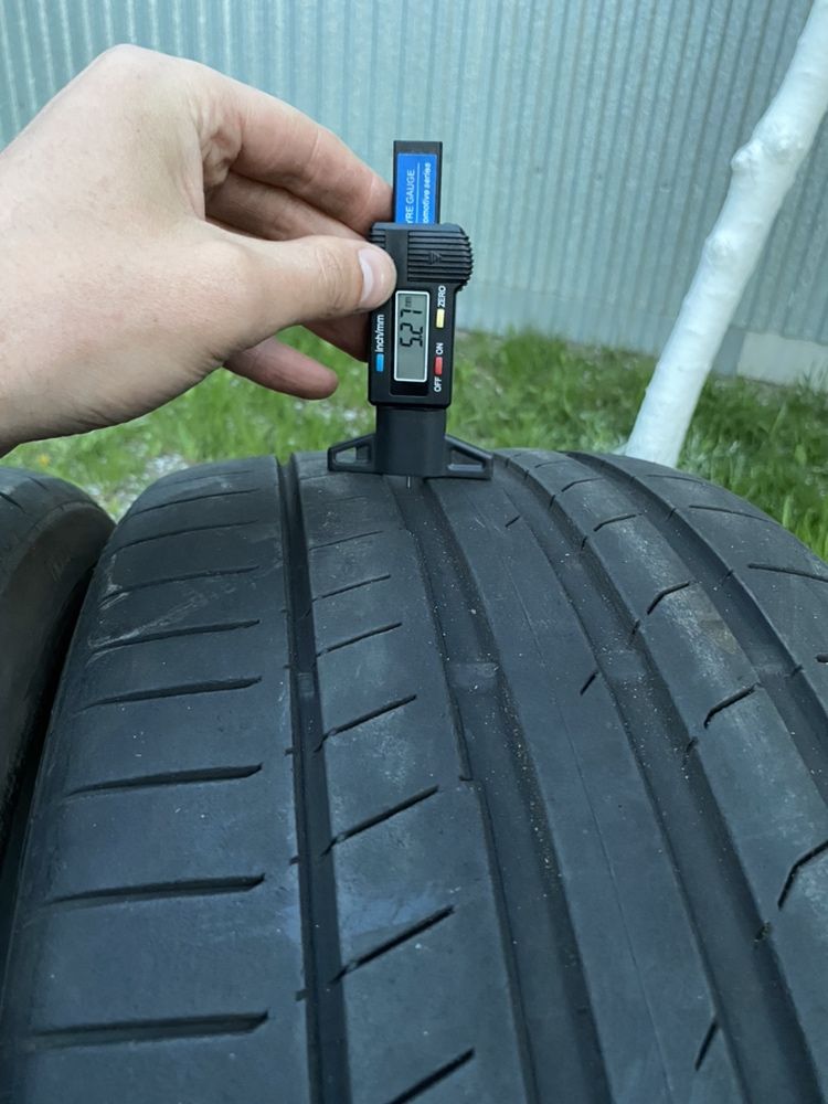 летняя резина шини гкма  255/35 R19 CONTINENTAL 15год 5,2мм