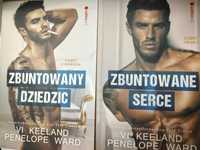 Nowe Zbuntowany dziedzic,Zbuntowane serce  Vi Keeland, Penelope Ward