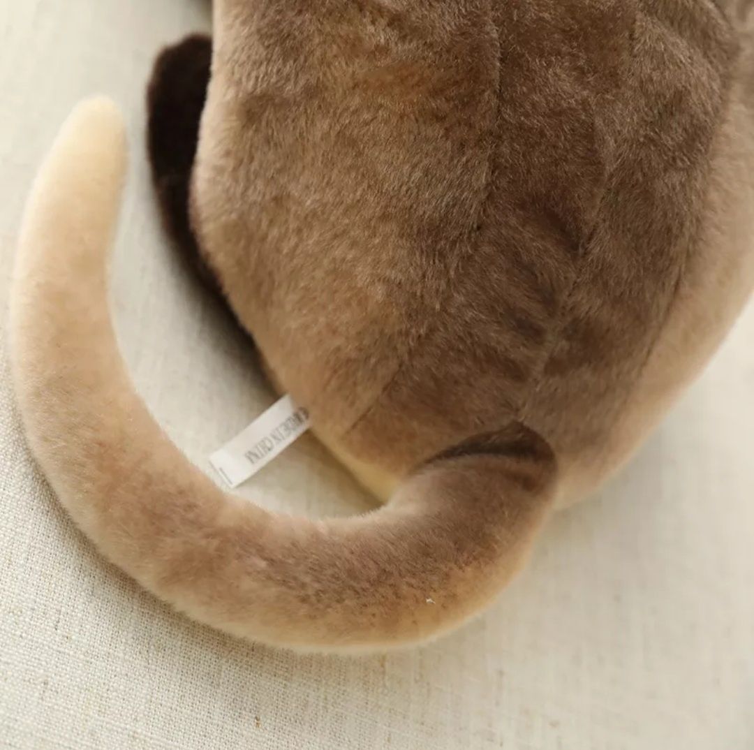 Плюшевая игрушка сиамский кот ,25 см