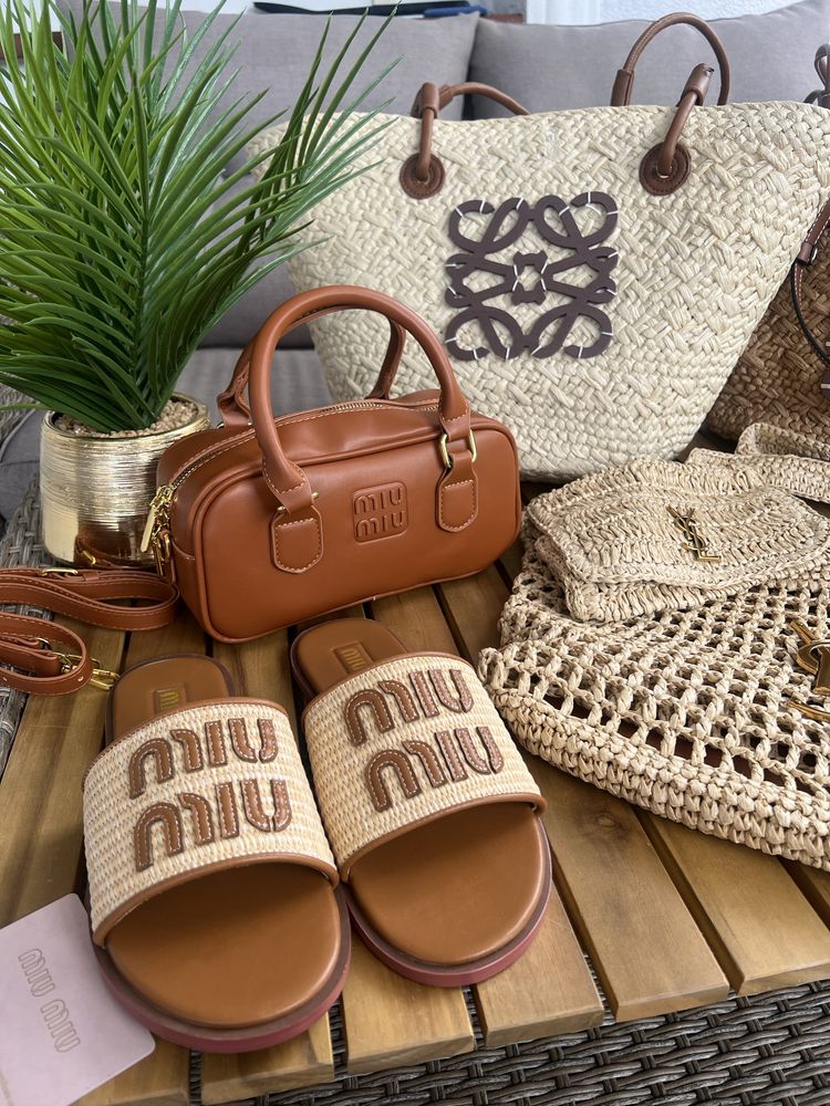 Klapki Miu miu nowe!!