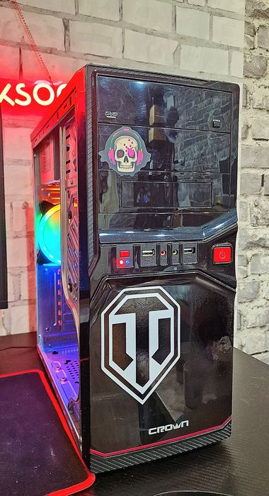 Пк для игр i5 gtx1060 Dota2 Cs2 GtaV WoT fortnite