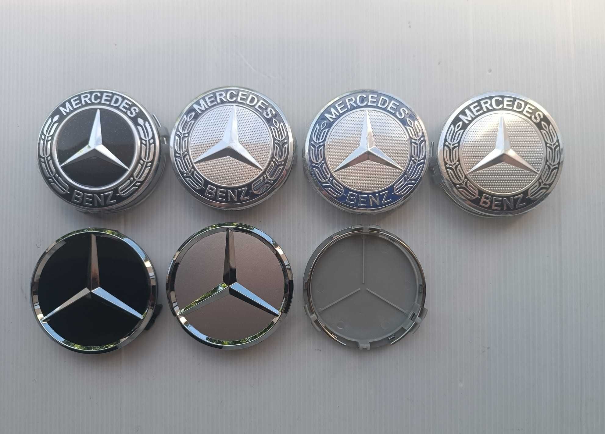 Centros/tampas de jante completos Mercedes-Benz