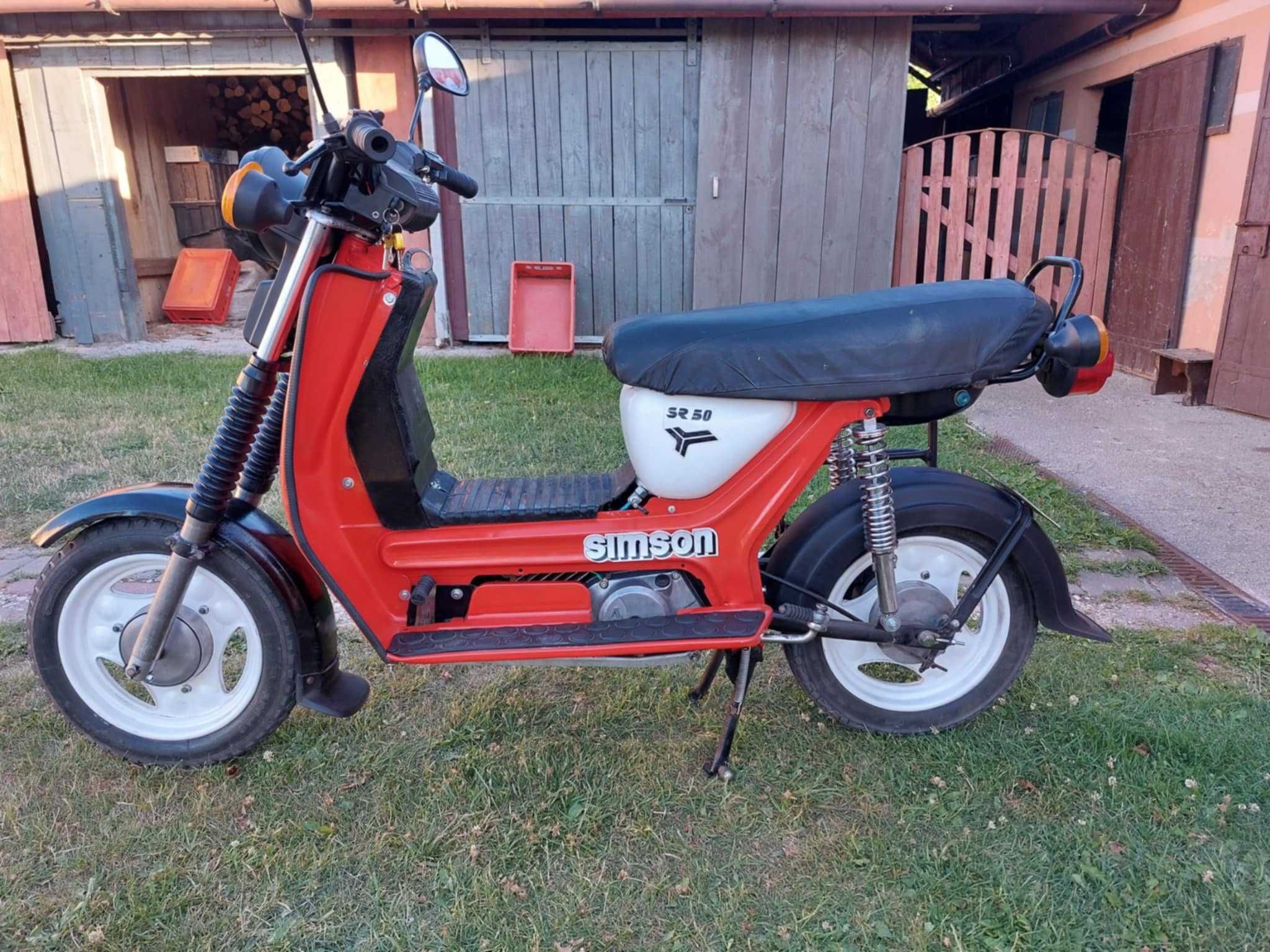 Simson SR50 po całkowitej odbudowie