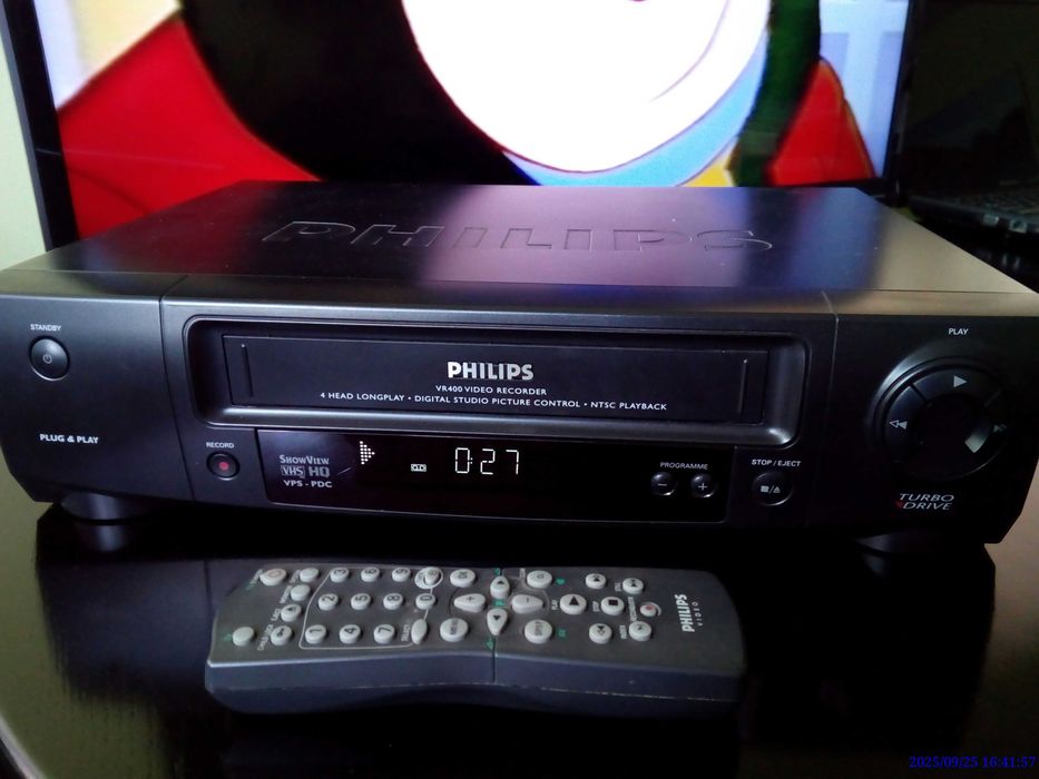 Wideo odtwarzacz vhs philips