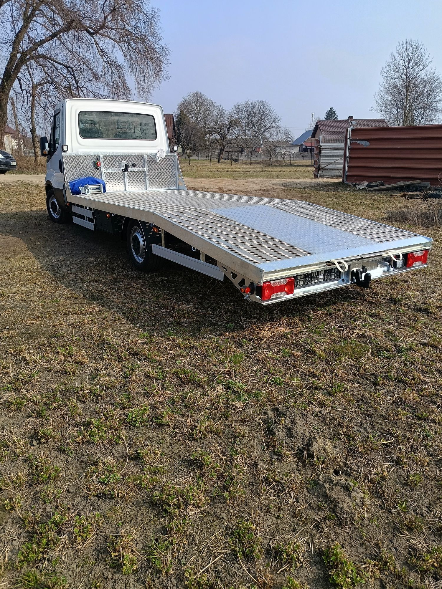 Autolaweta, najazd, zabudowa, laweta, Iveco, Master , Sprinter,