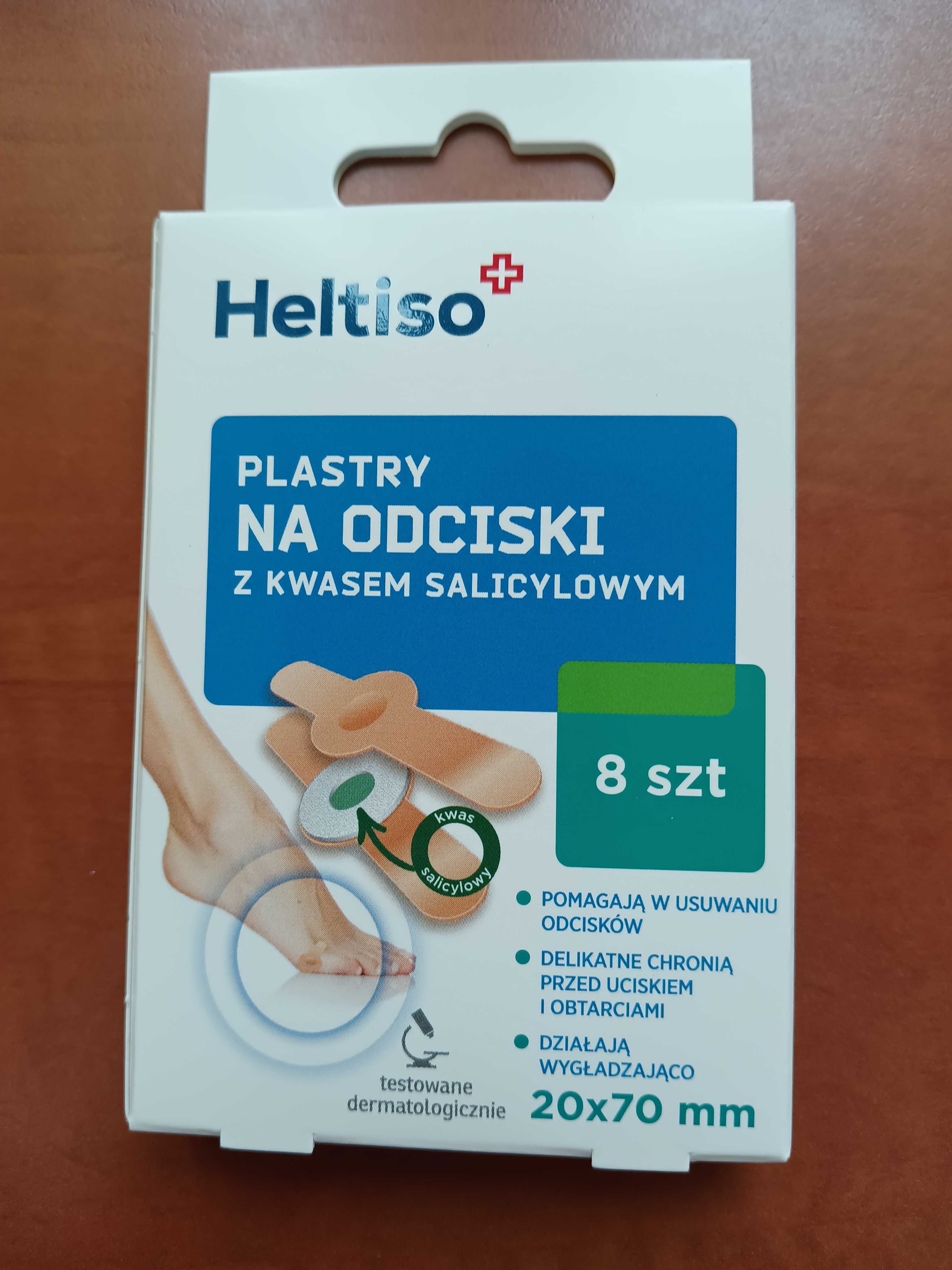 Plastry na odciski Heltiso 8 plastrów w opakowaniu