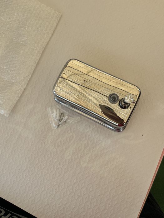 Saboneteira nova  inox