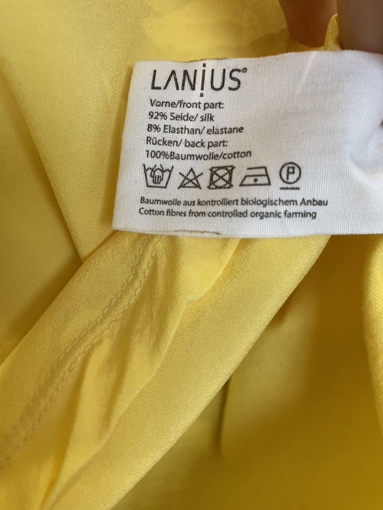 Шелковая блуза лонгслив бренда Lanius. Размер S, 36