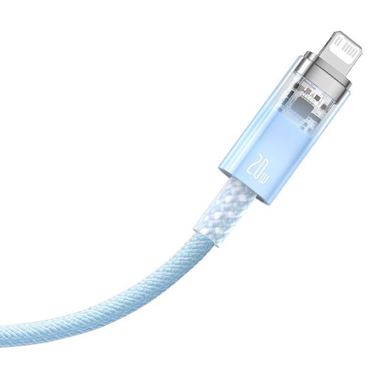 Kabel szybko ładujący Baseus USB-C do Lightning  Explorer Series 1m,
