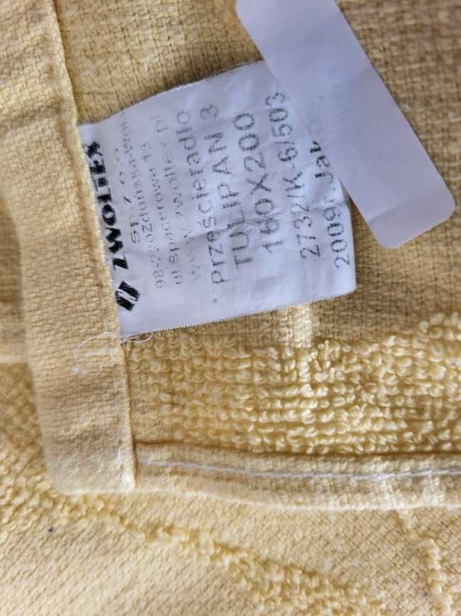 Prześcieradło frotte firmy Zwoltex - 160 x 200.