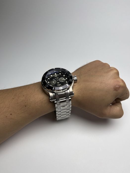 Invicta 49394, чоловічий сталевий годинник, годинник інвікта
