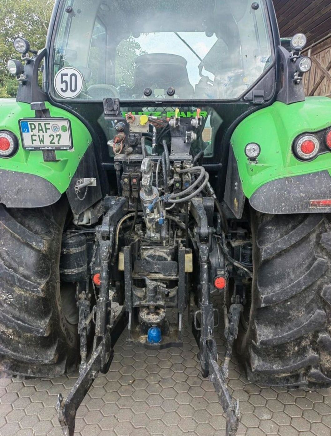 Deutz fahr 6180 ttv ladowacz