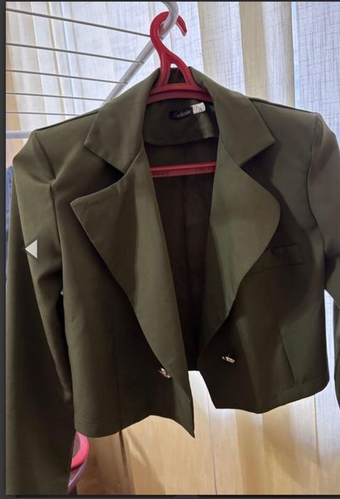 Костюм укорочений піджак + шорти -спідниця