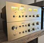 Denon TU-355 i PMA-255 piękny zestaw białych kroków