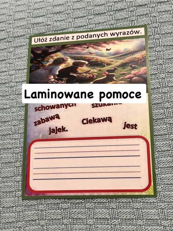 Układanka zdaniowa Wielkanoc