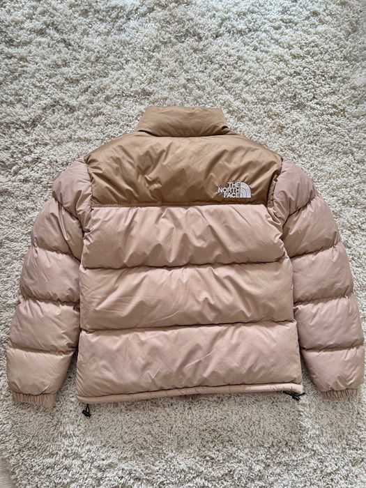 ЗНИЖКА! Пуховик бежевий The North Face 700 XS S M L XL