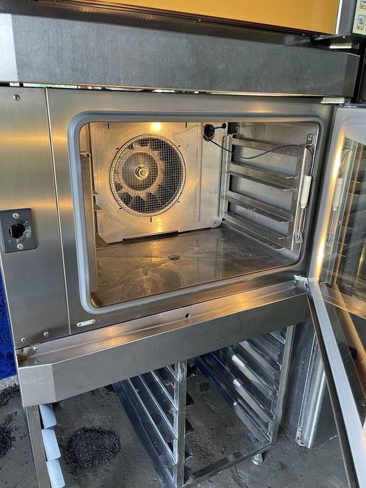 Пароконвектомат бойлерний Wiesheu  5рівнів зі щупом, Гарний стан