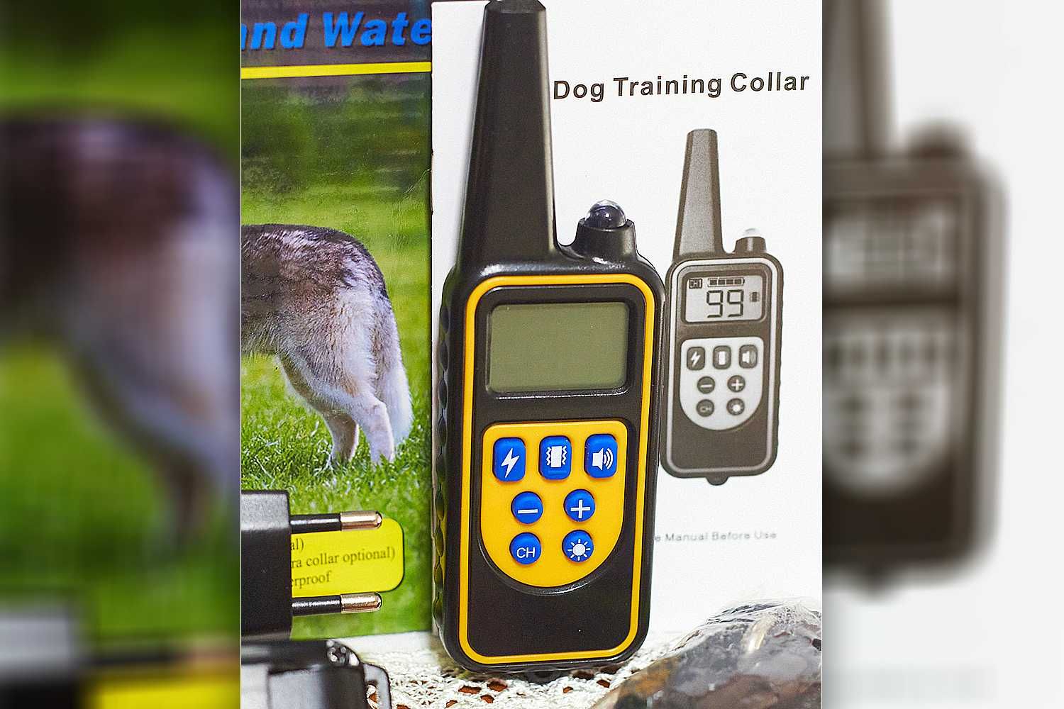 Coleira de adestramento com controlo — até 800m e à prova d'água