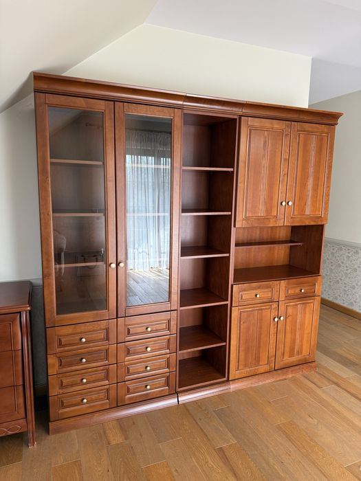 NOWA CENA Zestaw drewnianych mebli