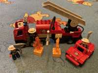 Lego Duplo 6169 i 4977 straż pożarna