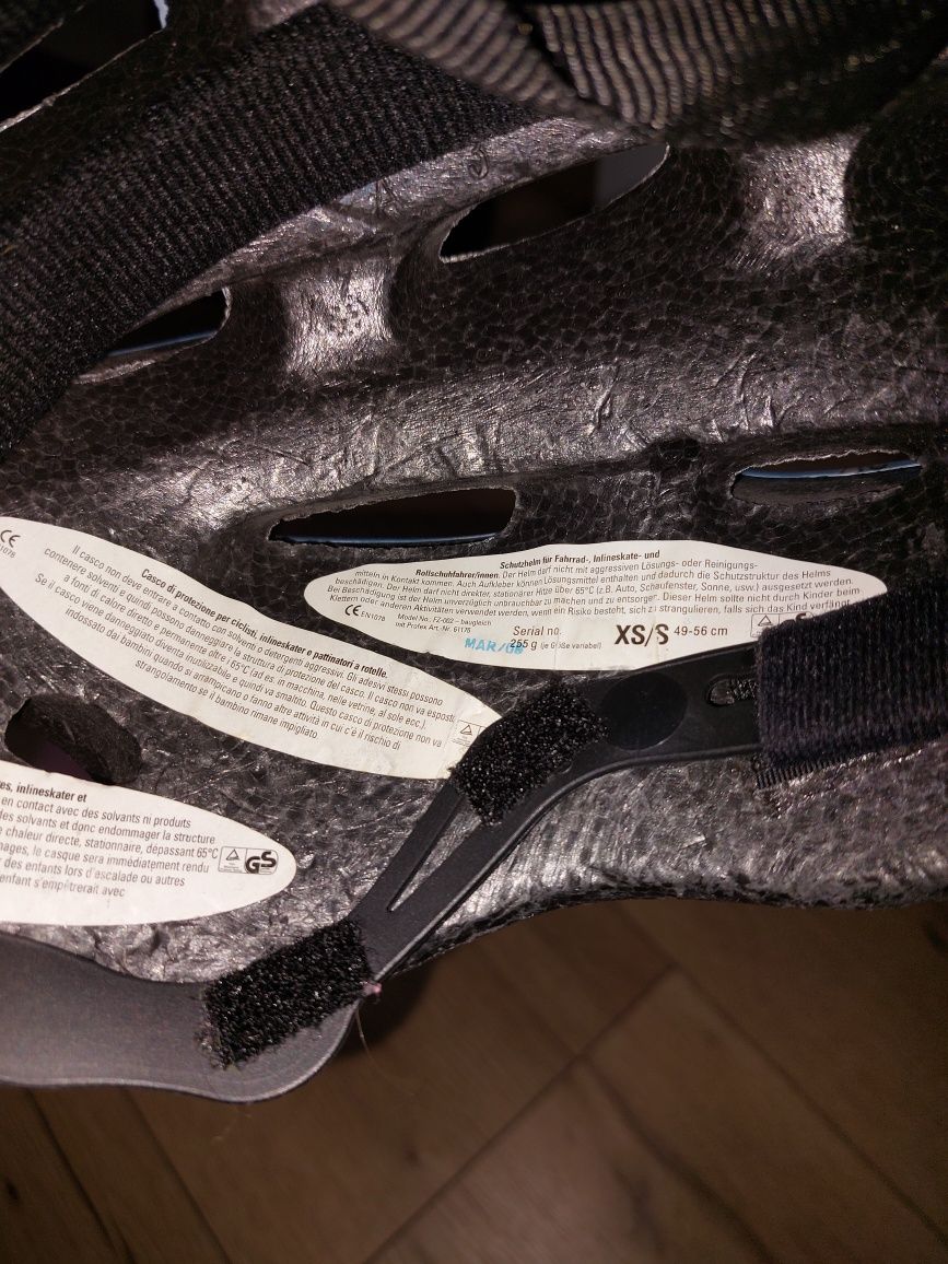 Kask na rower xs/s