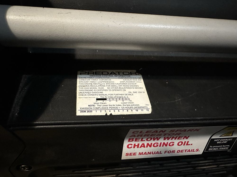 Генератор Predator inverter 3500 кв