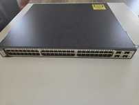 Switch Cisco C3750G 48 Portas Gigabit + 4 SFP Ports