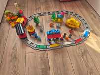 LEGO Duplo 10874 pociąg parowy, kolejka, tory