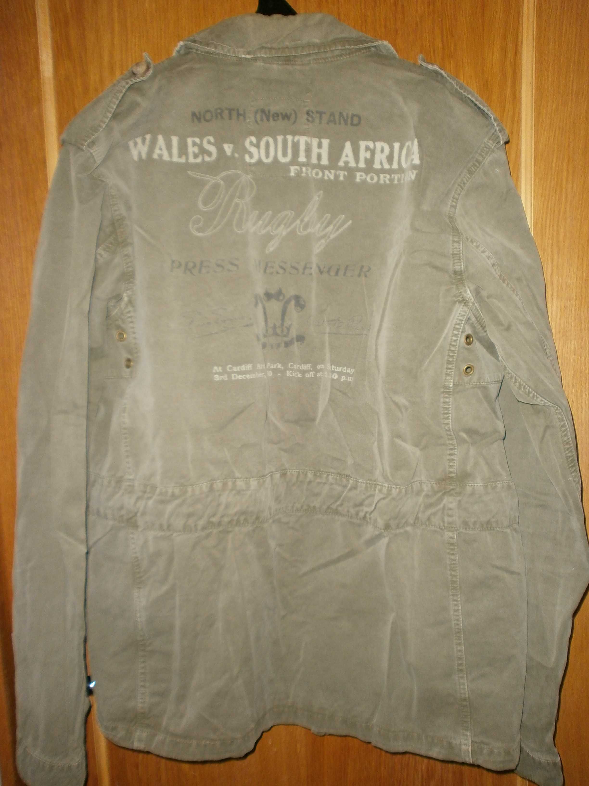 Куртка ветровка тип М65 Scotch&Soda, олива, XXL, наш 54-56. ПОГ-62 см