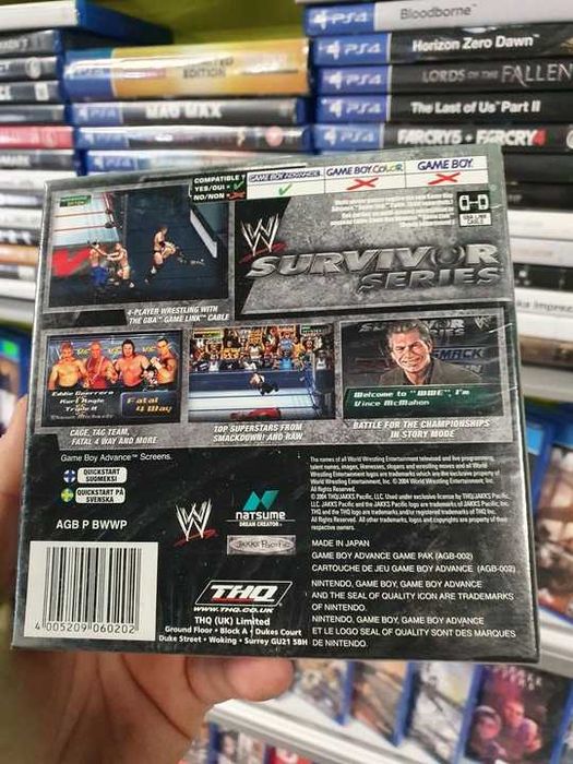 WWE Survivor Series GBA GAME BOY Advance NOWA