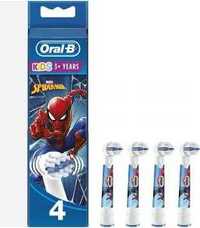 Oral-B Kids Stages Power Kids Spiderman Końcówka 4szt. ORYGINALNE
