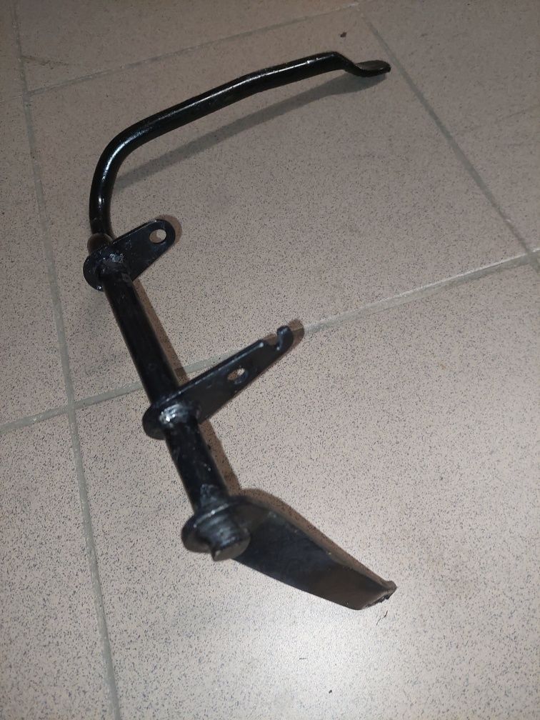 Ddr dzwignia nożna hamulca kola tył ramy simson s51 s50 b.db stan