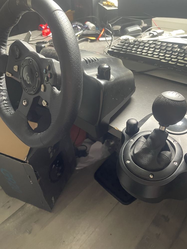 kierownica logitech g920 + shifter