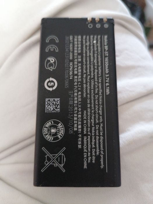 Oryginalna bateria BP-5T do Nokia  lumia  820