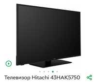 Продам телевизор диагональ 43, смарт. Телевизор Hitachi 43HAK5750