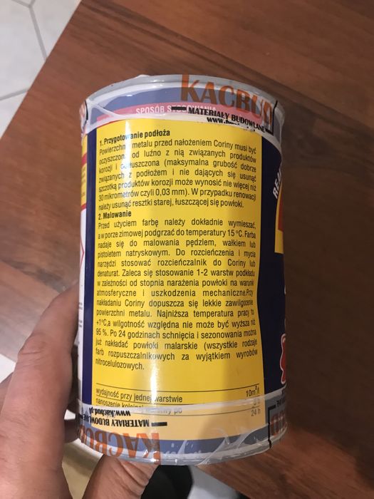 Farba do gruntowania Corina 3x1L
