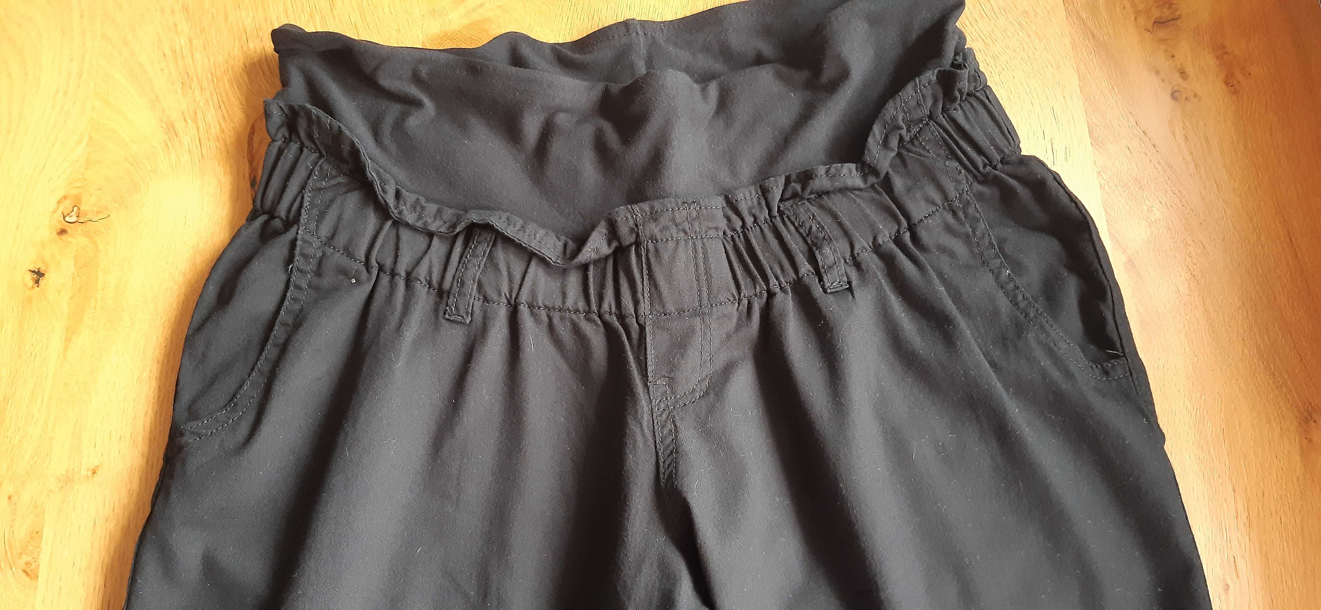 H&M MAMA, L, spodnie ciążowe, bawełna 100%, na lato
